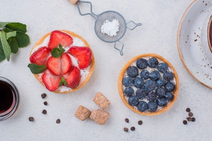 top-view-fruit-tarts